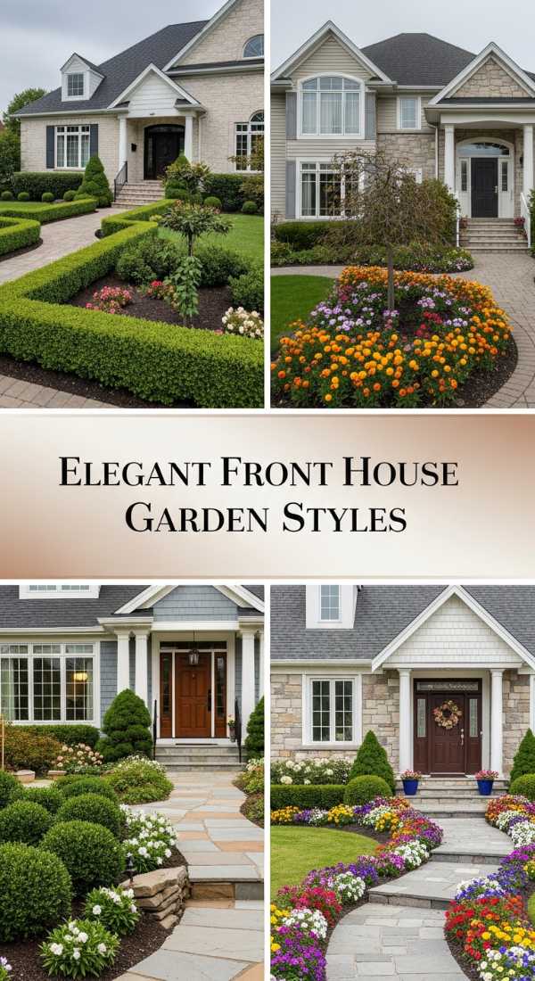 The New Standard of Living: Where Indoor Comfort Meets Outdoor Luxury Elegant Front House Garden Styles 69ff475a22abf