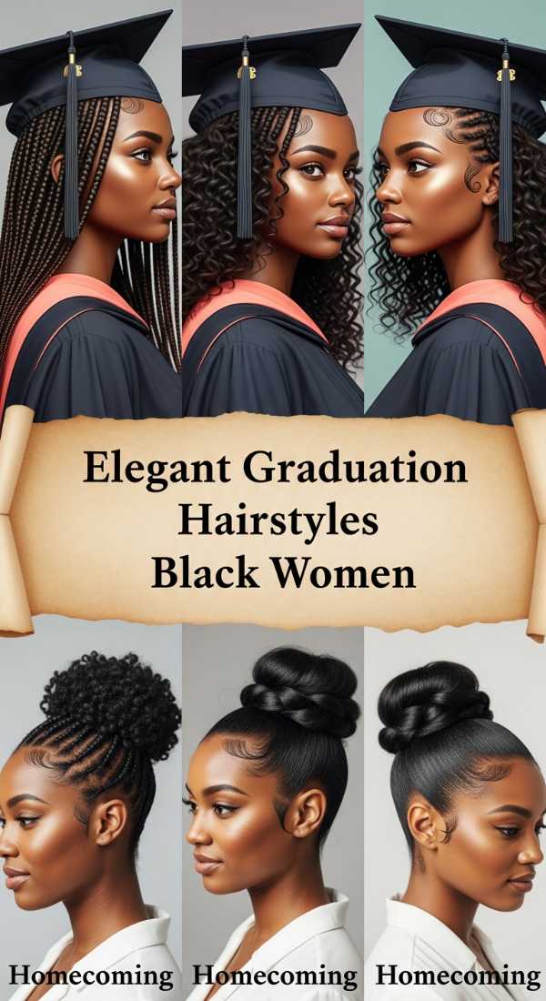 The 2026 Mane Event: Elite Hair Inspirations You Need to See Now Elegant Graduation Hairstyles Black Women 6a141dfc65636