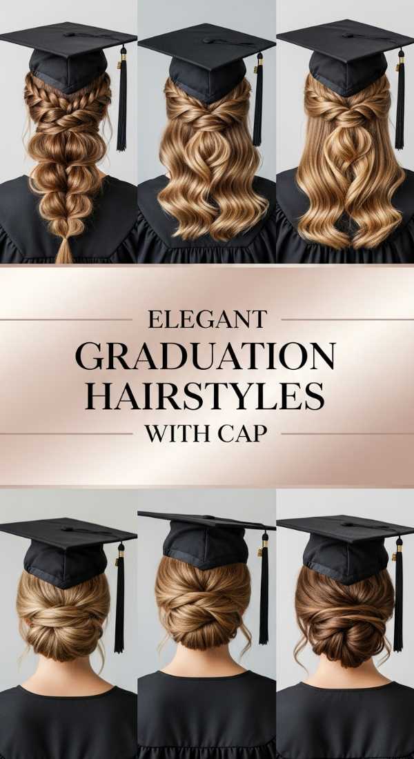 2026's High-End Hair Guide: Elevate Your Look with Elite Styling Elegant Graduation Hairstyles With Cap 6a08ce505d5d7