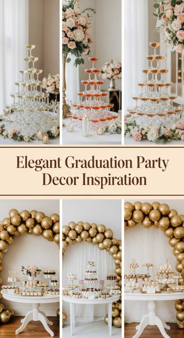 Elegant Graduation Party Decor Inspiration 6a134088ba95a