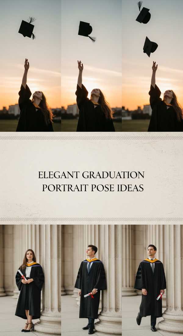 Elegant Graduation Portrait Pose Ideas 6a134c4e22b68