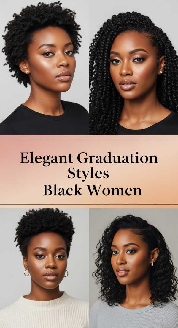 Elegant Graduation Styles Black Women 6a08ccde71d14