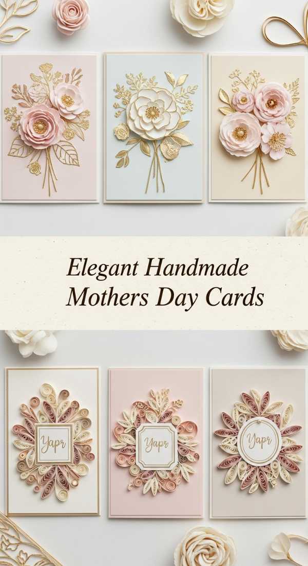 Sunshine & Peonies: The Complete May Aesthetic Handbook Elegant Handmade Mothers Day Cards 6a134d60cbda0