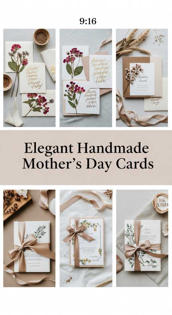 Elegant Handmade Mothers Day Cards 6a134e2cf3f13