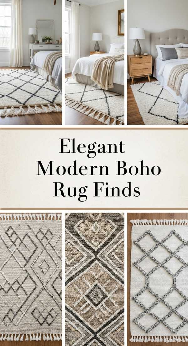 Elegant Modern Boho Rug Finds 69f48df746344