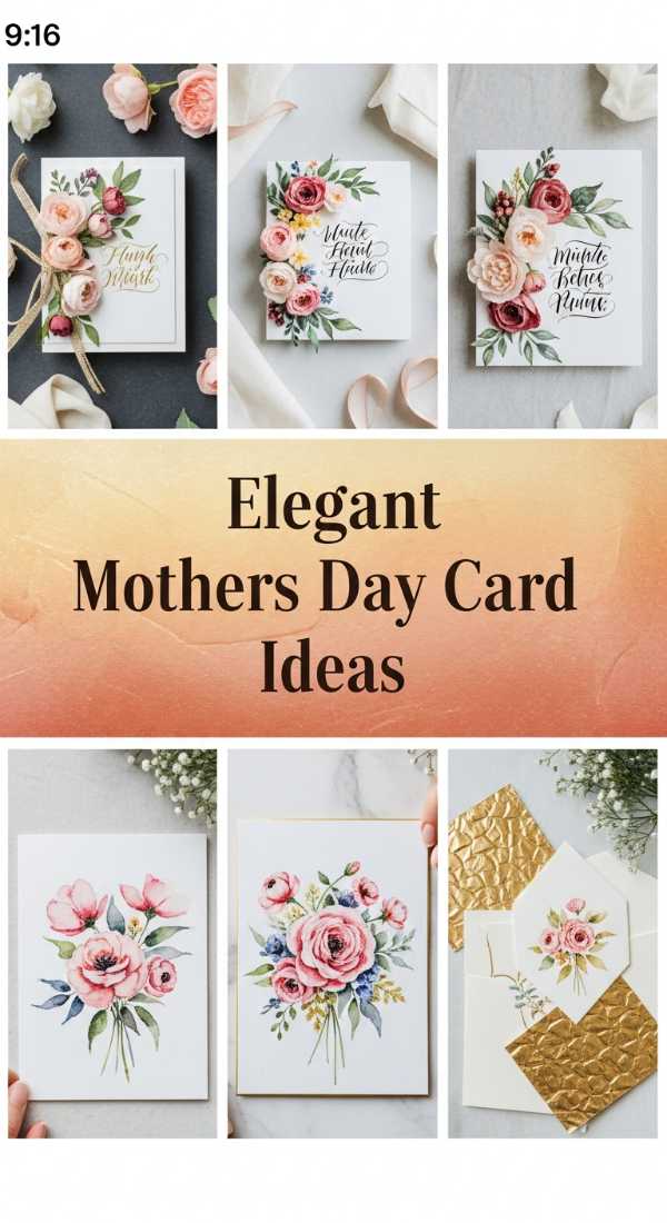 Elegant Mothers Day Card Ideas 6a1342203624c