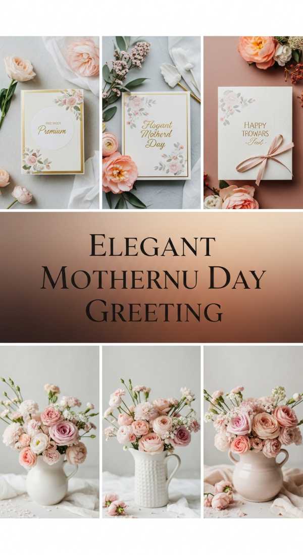 Elegant Mothers Day Greeting 6a1347b33f505