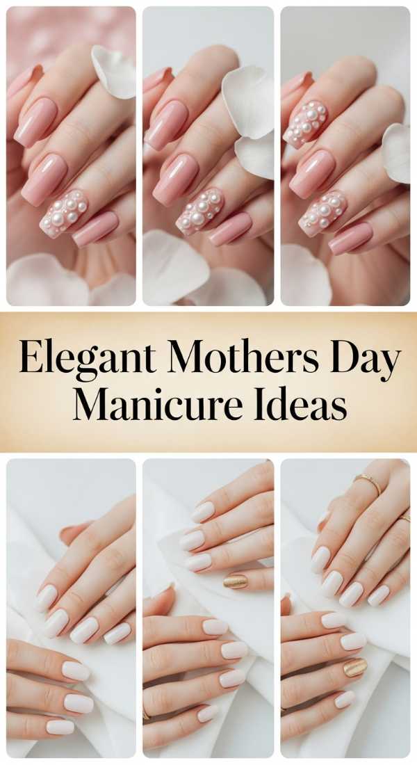 Elegant Mothers Day Manicure Ideas 6a134f25c0362