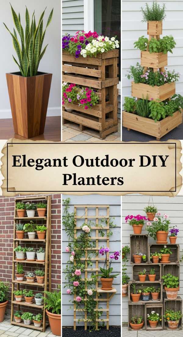 Elegant Outdoor Diy Planters 6a04bc5aeeb32