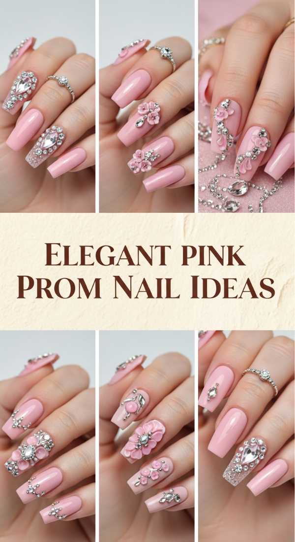 The Future of Your Fingertips: Top 2026 Nail Trends You’ll Love Elegant Pink Prom Nail Ideas 69ff6db6b6611