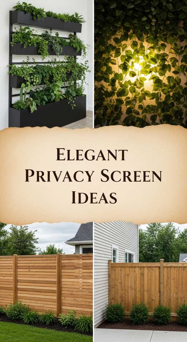 Elegant Privacy Screen Ideas 69fb07596dc13