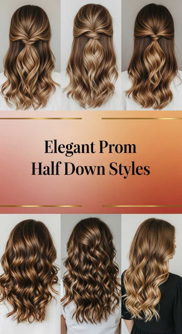 Elegant Prom Half Down Styles 69ff80b0151a0