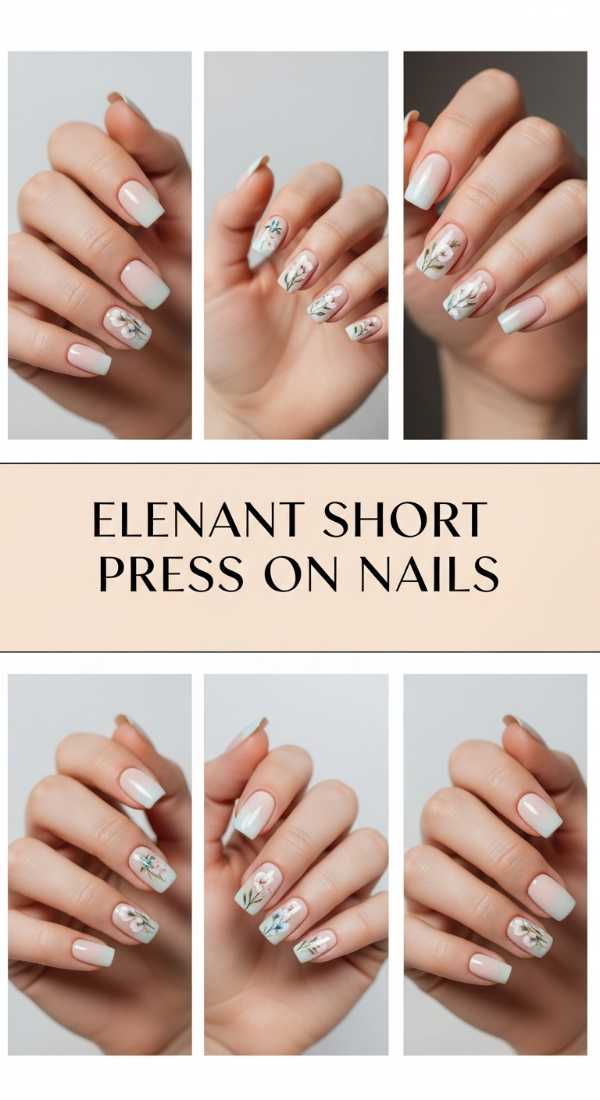 Instant Elegance: Why Luxury Press-Ons Are the New Salon Standard Elegant Short Press On Nails 6a1347db20631