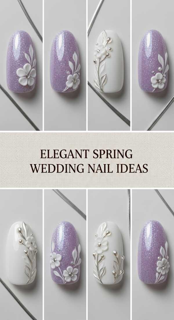 High-Fashion Fingertips: The 2026 Luxury Spring/Summer Nail Edit Elegant Spring Wedding Nail Ideas 69ff6bfbf2830