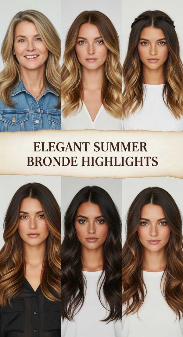 Elegant Summer Bronde Highlights 6a08cb4ae54a0