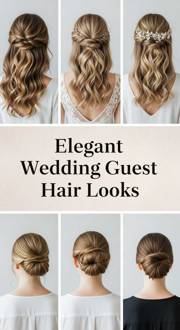 Silk, Shine, and Sophistication: Redefining Luxury Hair in 2026 Elegant Wedding Guest Hair Looks 6a1425792eb6c