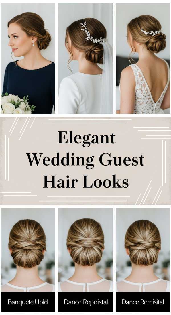 Elegant Wedding Guest Hair Looks 6a142e064877e
