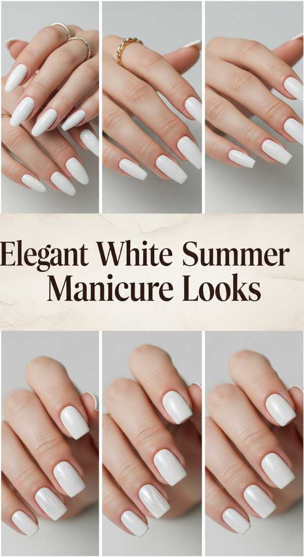 Elegant White Summer Manicure Looks 6a006b706dc1d