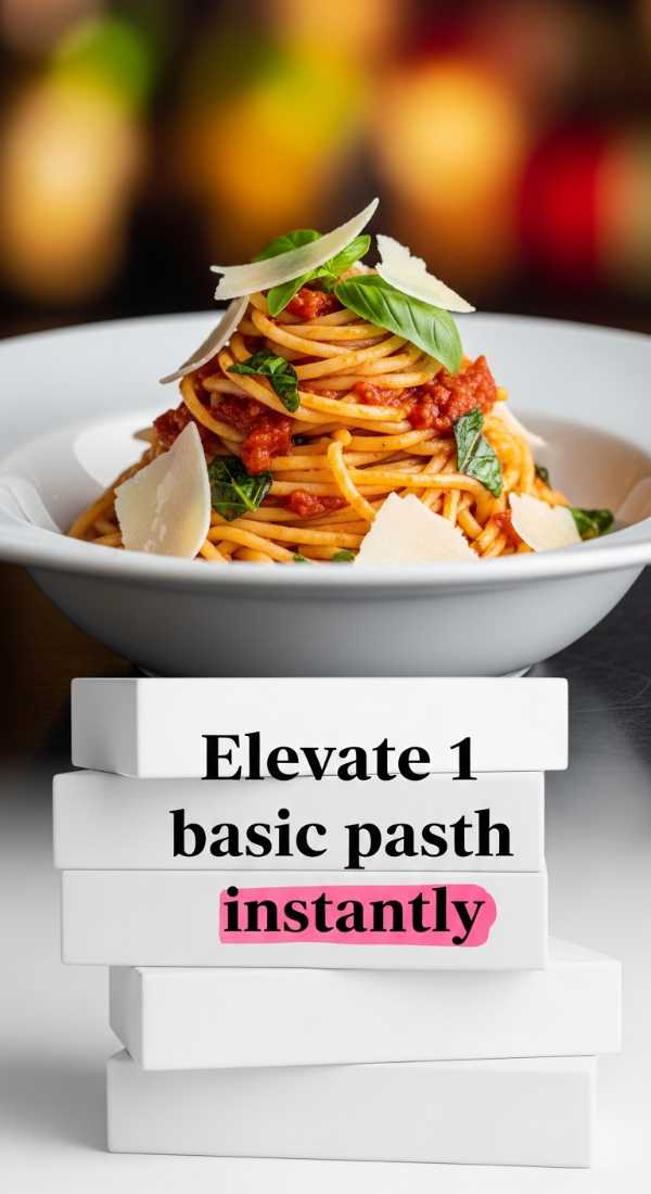 Elevate 1 Basic Pasta Dish Instantly 6a10966431180