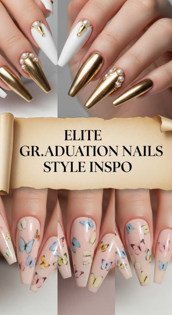 Elite Graduation Nails Style Inspo 6a1340a039cc8