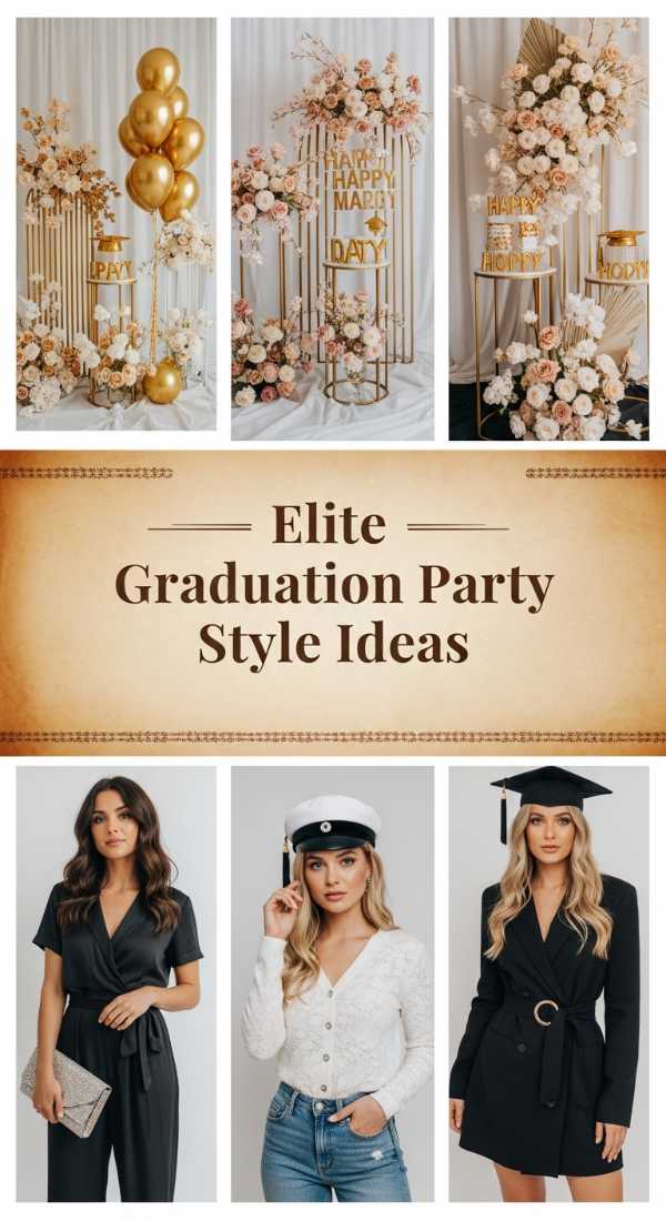 Gilded Glamour: High-End Nail Trends for Your Next Big Event Elite Graduation Party Style Ideas 6a1343db96498