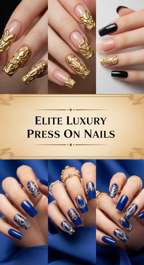 Written in the Stars: Why Luxury Celestial Press Ons Are This Season's Must-Have Elite Luxury Press On Nails 6a0859d6d614f