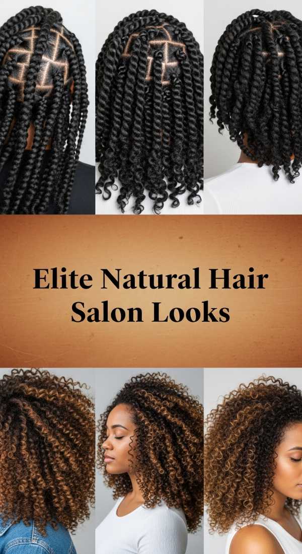 The High-End Hair Edit: Mastering Salon-Quality Styles at Home Elite Natural Hair Salon Looks 6a1423cca4b29