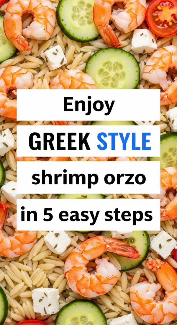 Enjoy Greek Style Shrimp Orzo In 5 Easy Steps 6a00104b88649