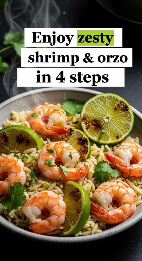 Enjoy Zesty Shrimp And Orzo In 4 Steps 69f59f7d950f0