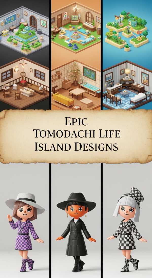 Epic Tomodachi Life Island Designs 6a134d4985240