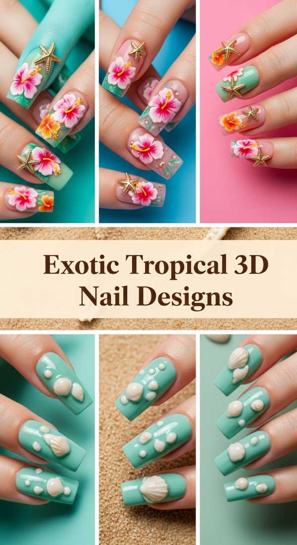 From Basic to Boujee: A Guide to Ordering Your First Pair of Custom Press-Ons Exotic Tropical 3d Nail Designs 6a1343ed242ab