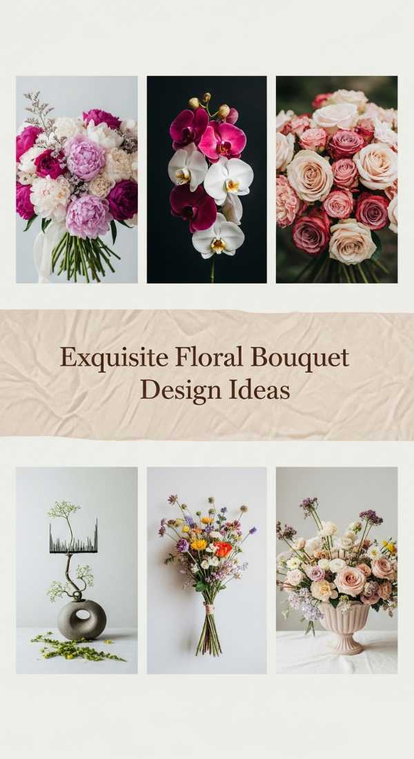 Exquisite Floral Bouquet Design Ideas 6a134d22ddcc9