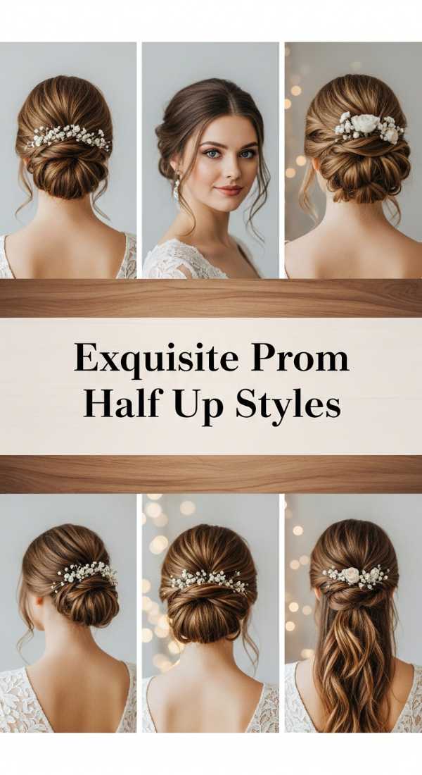 Exquisite Prom Half Up Styles 6a03670992773