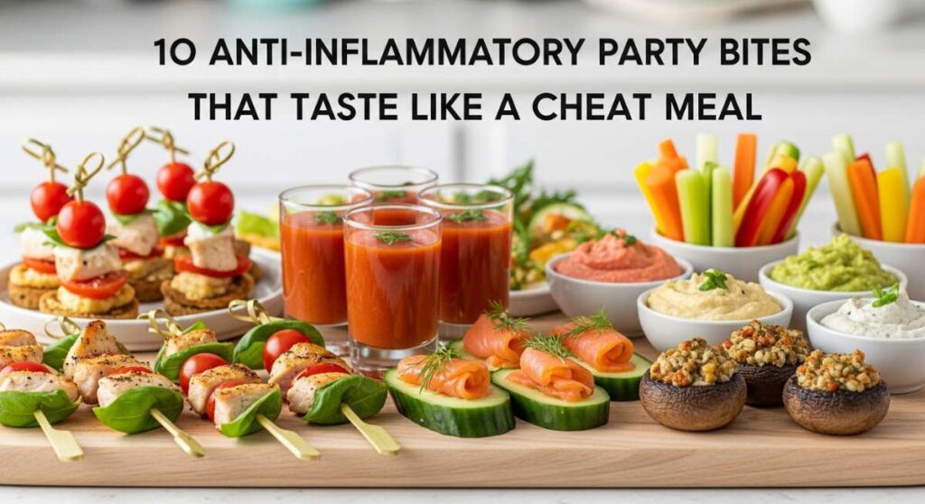 featured: 10 anti inflammatory party bites that taste like a cheat meal