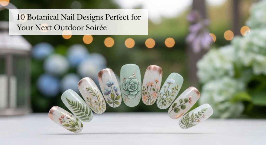 featured: 10 botanical nail designs perfect for your next outdoor soirée
