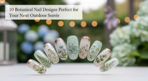 featured: 10 botanical nail designs perfect for your next outdoor soirée