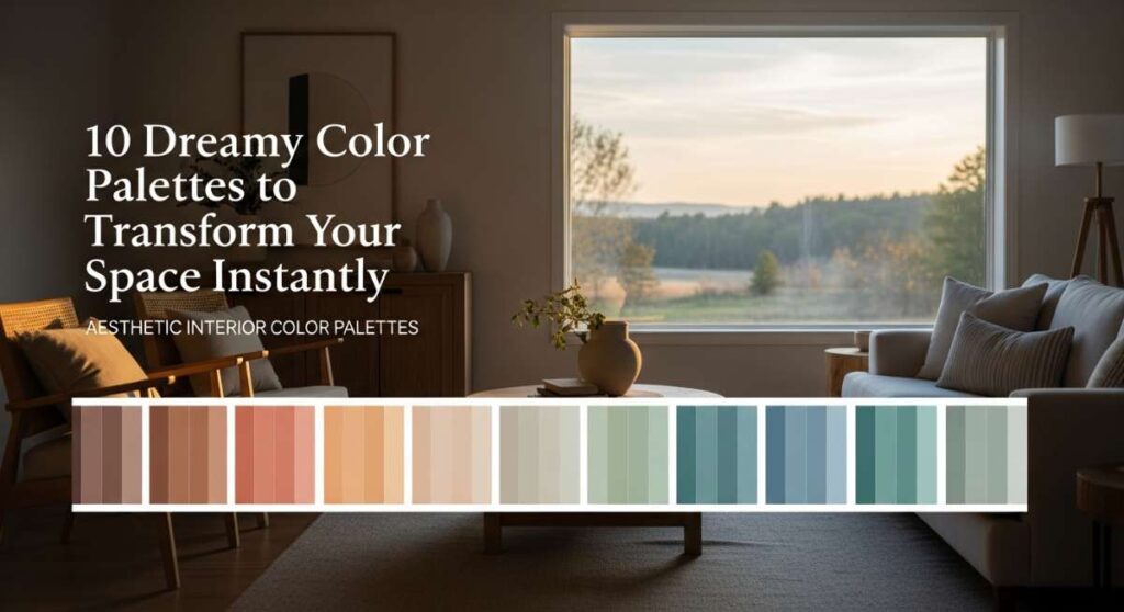 featured: 10 dreamy color palettes to transform your space instantly