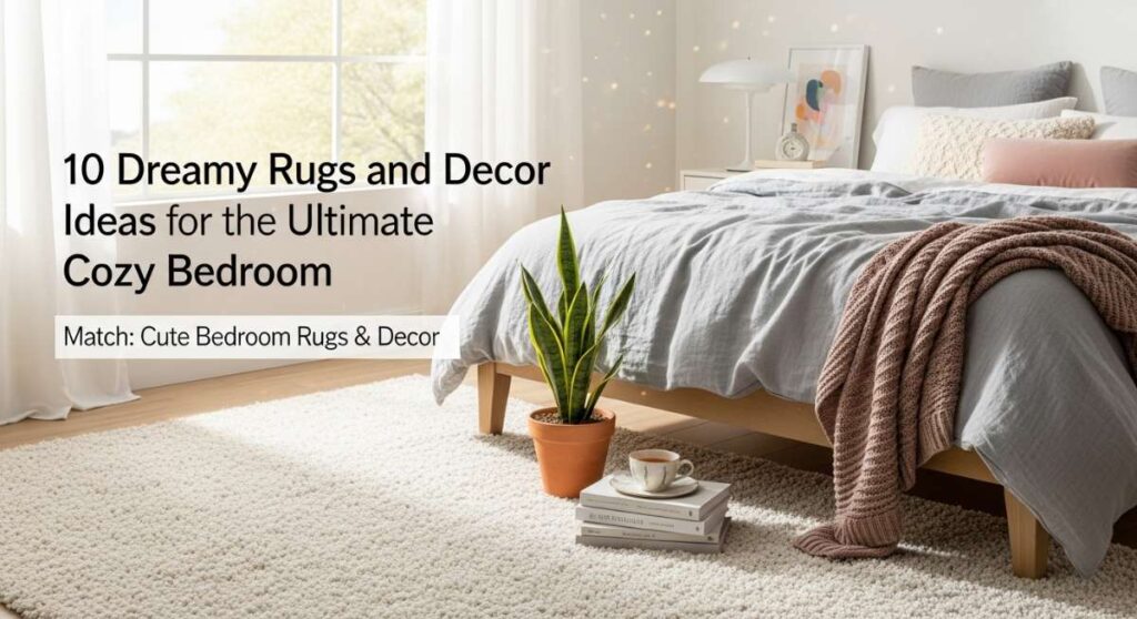 featured: 10 dreamy rugs and decor ideas for the ultimate cozy bedroom