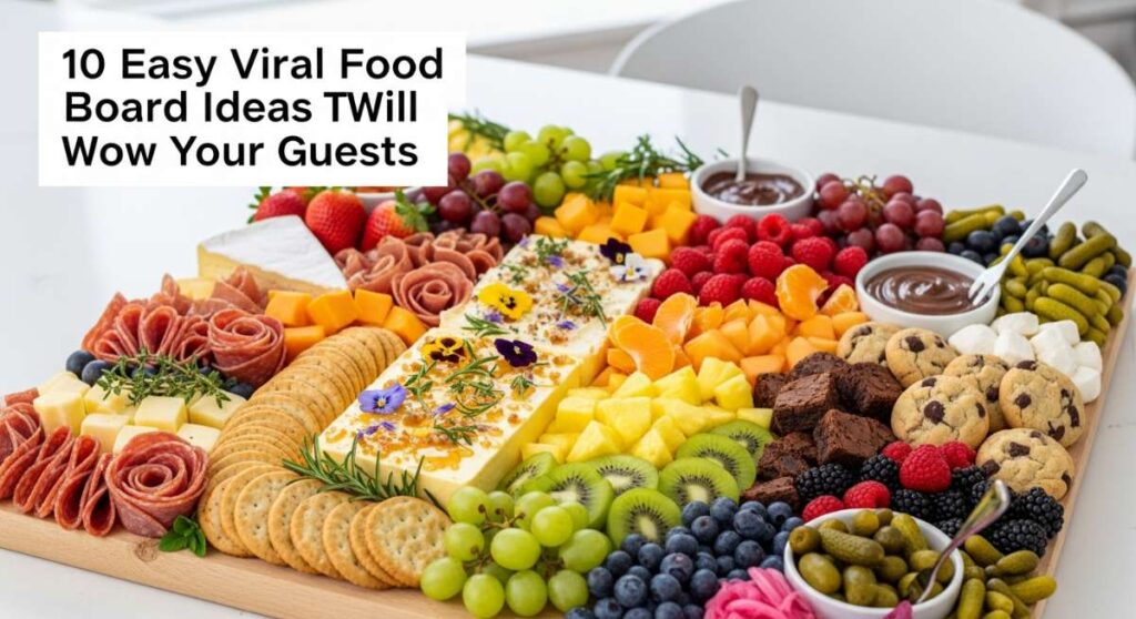 featured: 10 easy viral food board ideas that will wow your guests