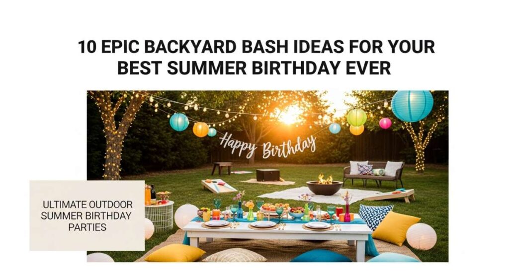 featured: 10 epic backyard bash ideas for your best summer birthday ever