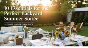 featured: 10 essentials for the perfect backyard summer soirée