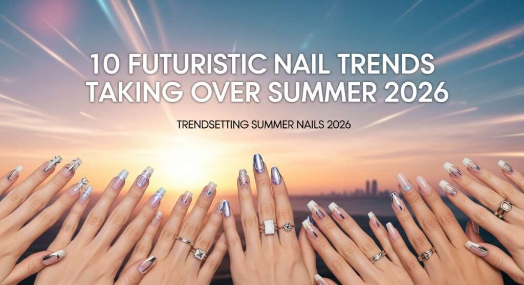 featured: 10 futuristic nail trends taking over summer 2026