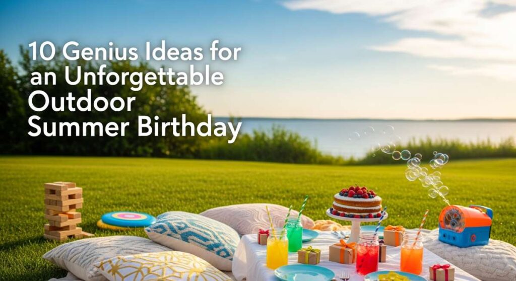 featured: 10 genius ideas for an unforgettable outdoor summer birthday