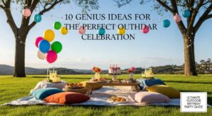 featured: 10 genius ideas for the perfect outdoor birthday celebration