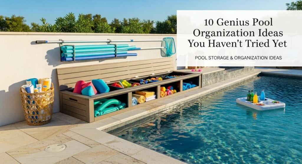 featured: 10 genius pool organization ideas you haven't tried yet