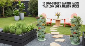 featured: 10 low budget garden hacks that look like a million bucks