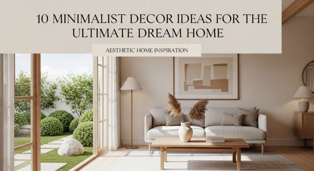 featured: 10 minimalist decor ideas for the ultimate dream home