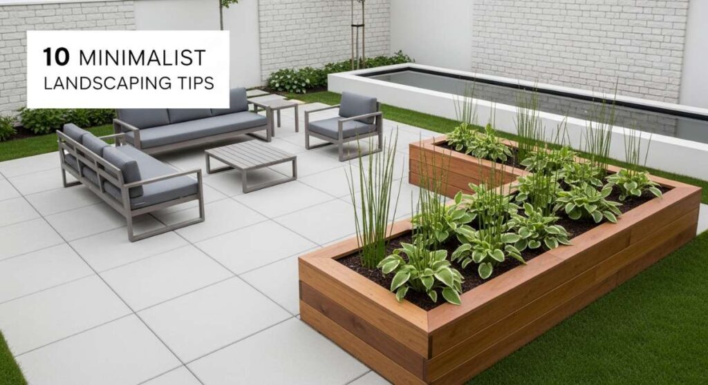 10 Minimalist Landscaping Tips for a Contemporary Outdoor Oasis featured: 10 minimalist landscaping tips for a contemporary outdoor oasis