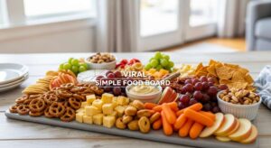 featured: 10 minute entertaining: how to make the ultimate viral food board