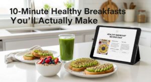 featured: 10 minute healthy breakfasts you'll actually make
